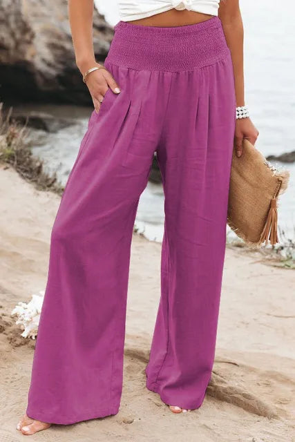 Annie | High Waist Loose Trousers