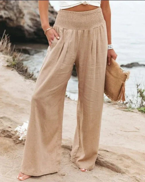 Annie | High Waist Loose Trousers