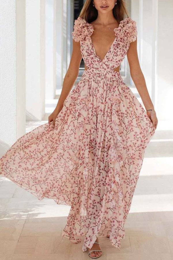 MADELINE | Stunning Maxi Pink Dress