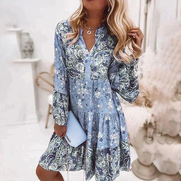 MARIANNE | Flower-patterned Summer Dress