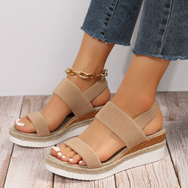 Elliana | Stretchable Ankle Strap Sandal