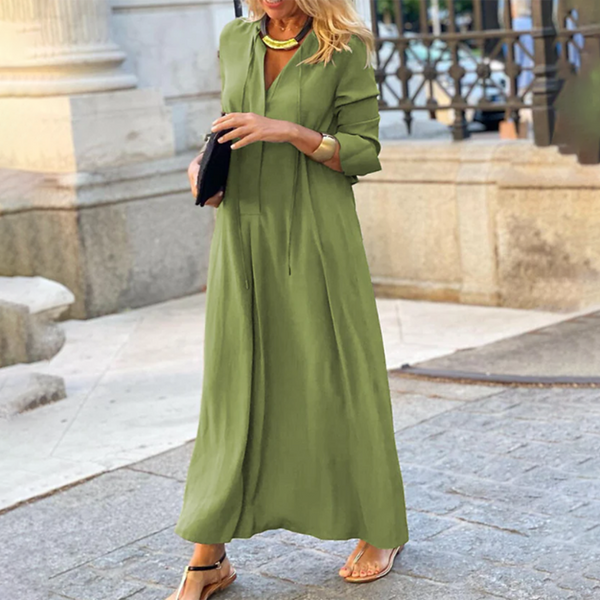 ELLANA | Relaxed and Cozy Maxi Dress