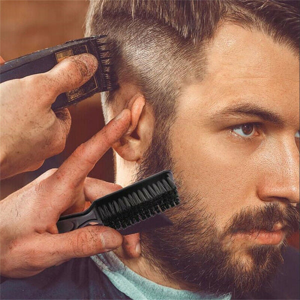 GroomEase – Hair & Beard Brush – For a Tangle-Free & Polished Look