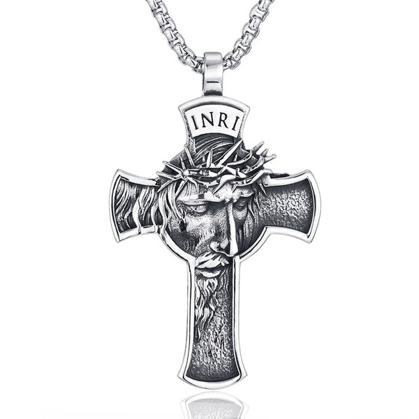 Mason - Cross Pendant with Chain – Elegant & Bold