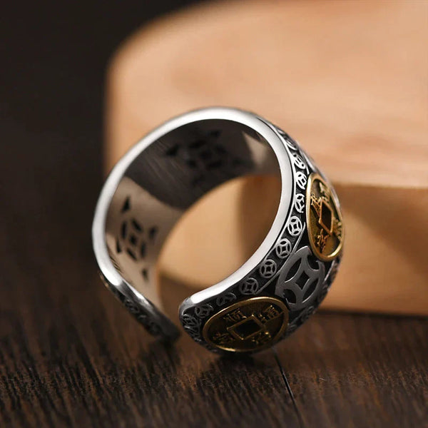 Wealth Ring – Bold & Symbolic – A Ring for Prosperity & Success