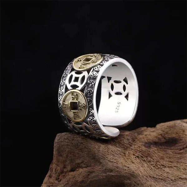 Wealth Ring – Bold & Symbolic – A Ring for Prosperity & Success