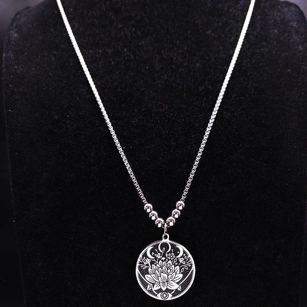 Alex - Triumph Lotus Flower Necklace – Unique & Meaningful