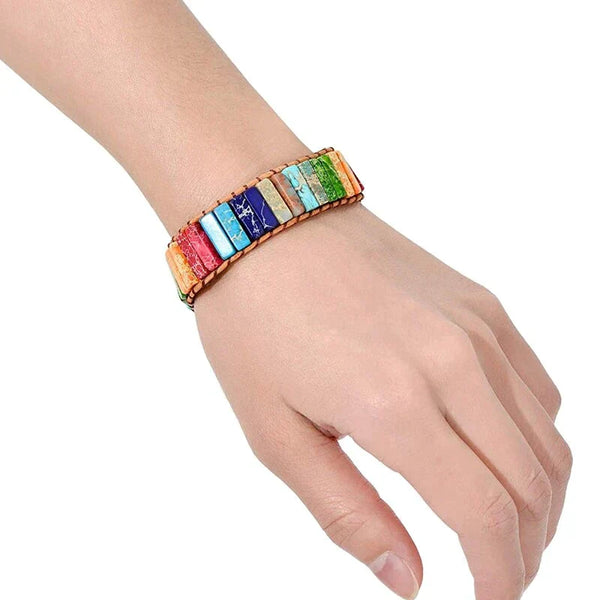 MysticJourney - Tibetan Rainbow Bracelet - Spiritual & Vibrant