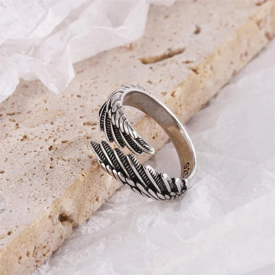 Feather Wing Ring – Unique Feather Design – Light & Angelic Charm