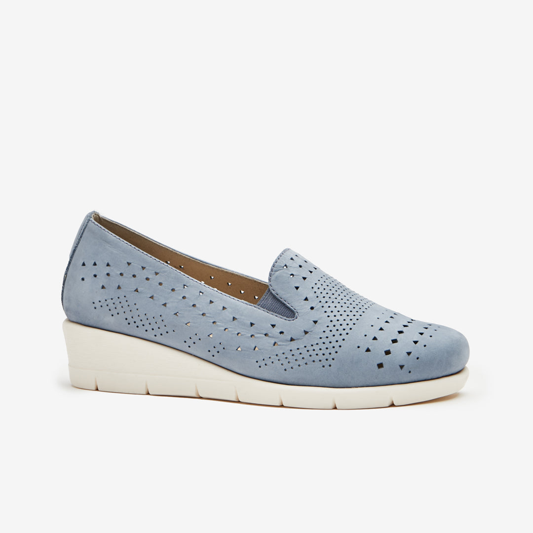 Mimi | Slip On Wedge Casual Shoes