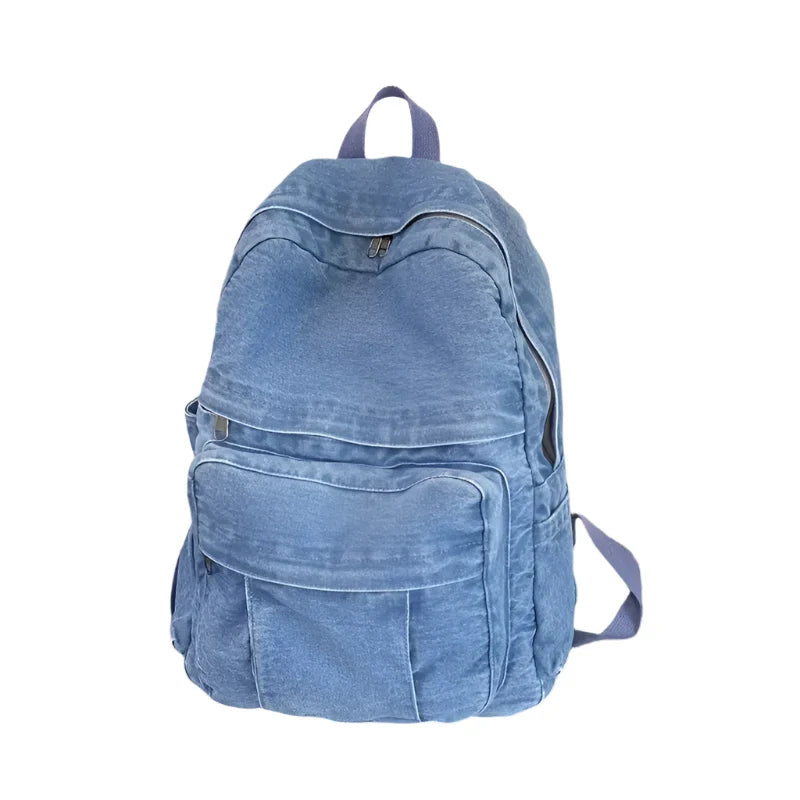 Melyn | Large Capacity Vintage Denim Backpack