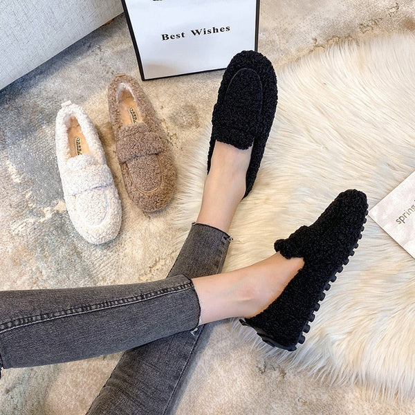 Charina | Plush Slipper Shoes