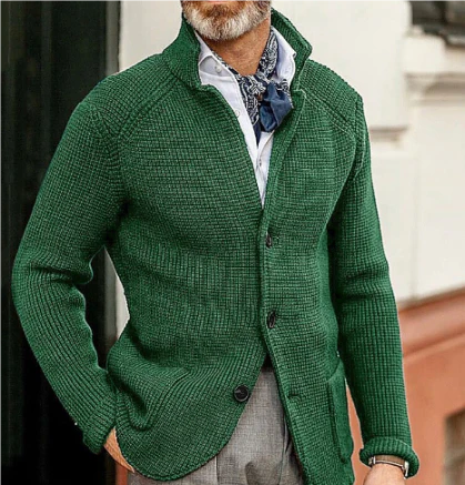 Long Winter Cardigan for Men