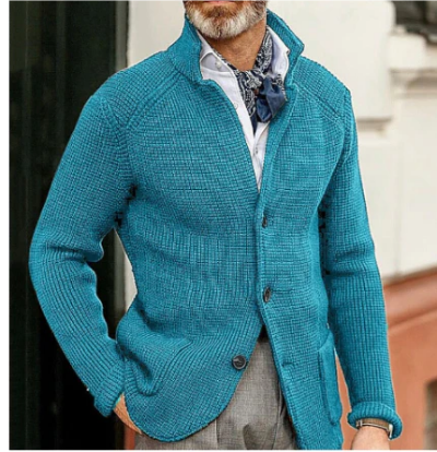 Long Winter Cardigan for Men