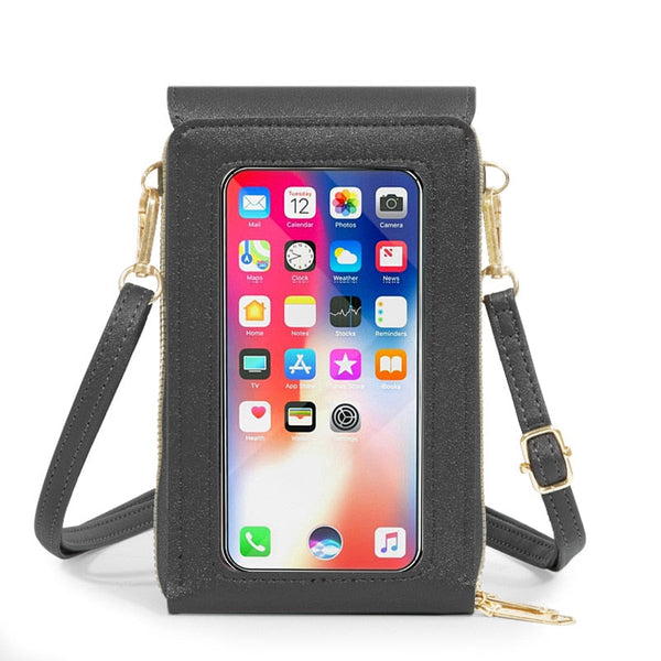 Fely | Clear Touch Crossbody Phone Bag