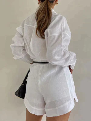 JESSALYN | Versatile Shirt & Shorts Set