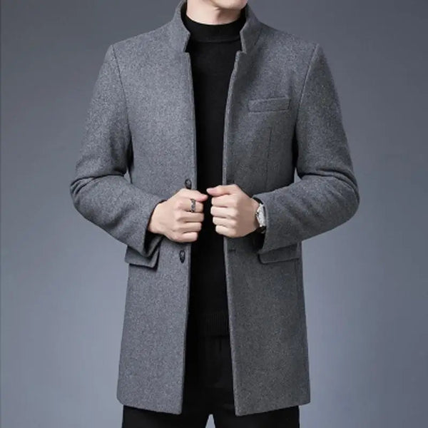 Gary | Casual Long Coat for Men