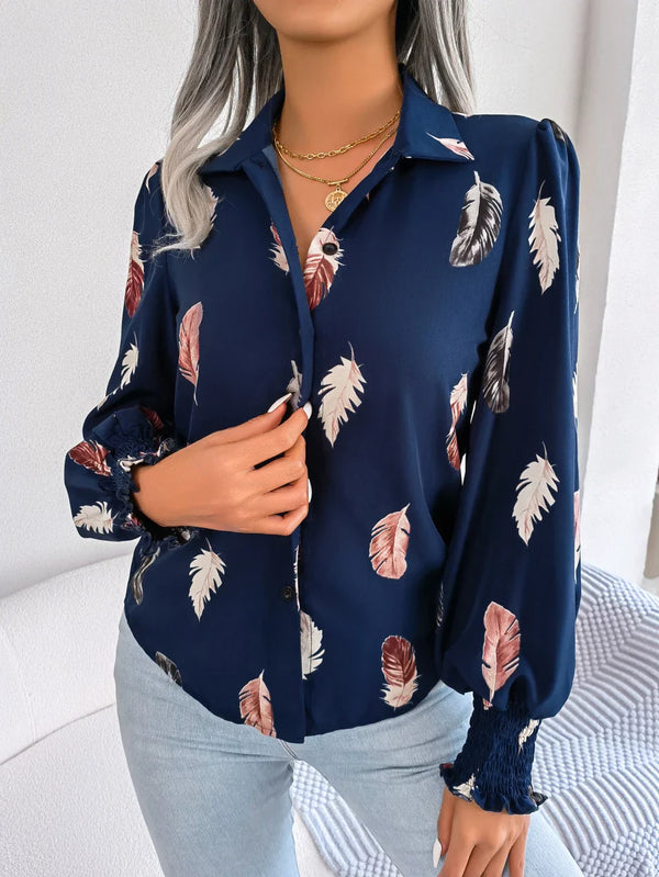 AUTUMN | Floral Print Blouse