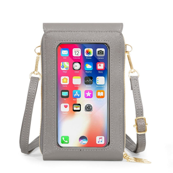 Fely | Clear Touch Crossbody Phone Bag