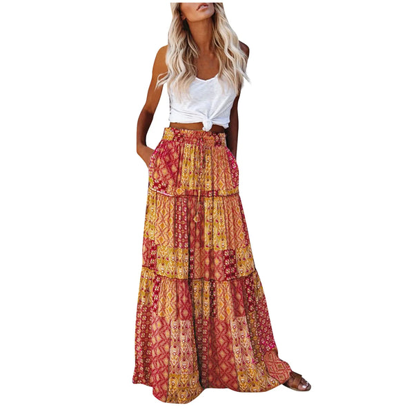 Dilara | Bohemian Maxi Skirt