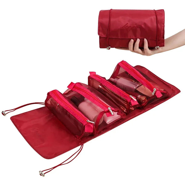 Elvira | Large-Capacity Waterproof Foldable Hanging Toiletry and Cosmetic Travel Bag