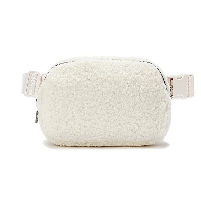 Lily | Casual Plush Crossbody Waist Bum Bag