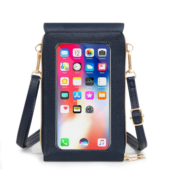 Fely | Clear Touch Crossbody Phone Bag