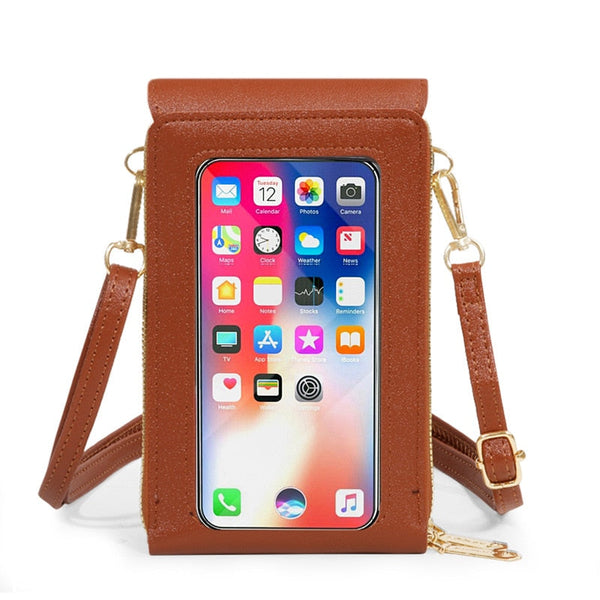 Fely | Clear Touch Crossbody Phone Bag