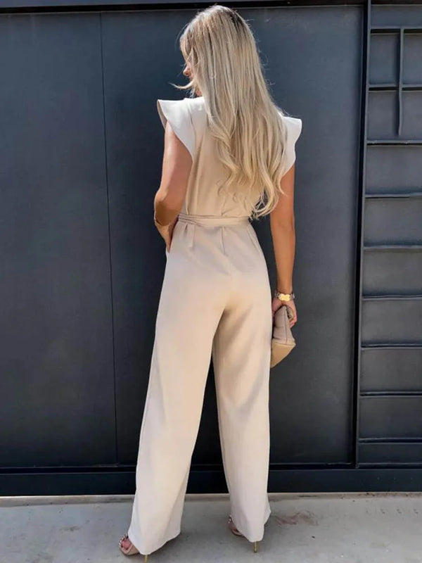 Women's Jumpsuit with Bow