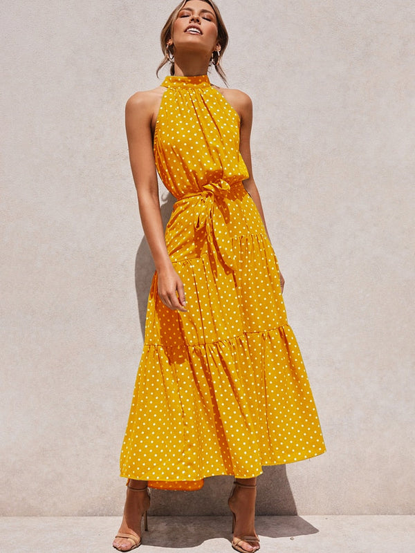 MARIGOLD | Polka Dot Summer Dress