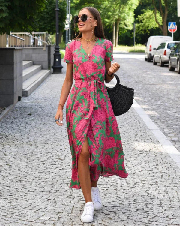 ISABELLE | Floral Print Summer Dress