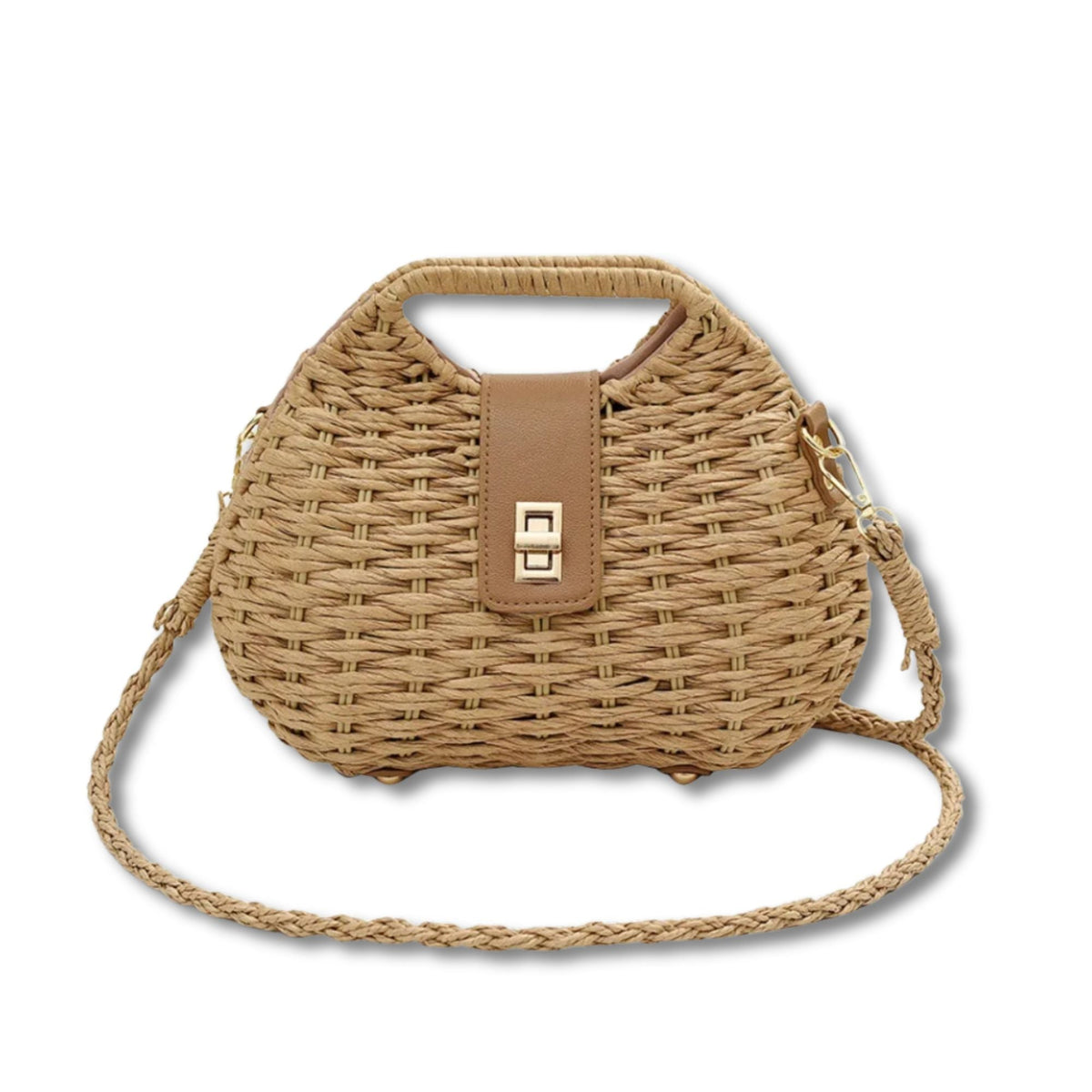 Noreen | Women's Elegant Woven Crossbody Sling Handbag