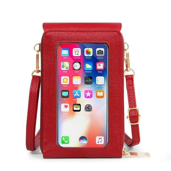 Fely | Clear Touch Crossbody Phone Bag