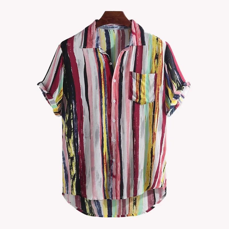 Ritchie | Abstract Painted Shirt