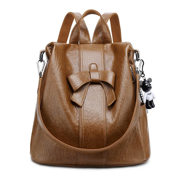 Belinda | Women's Backpack with Bow Design