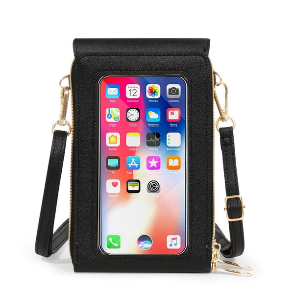 Fely | Clear Touch Crossbody Phone Bag