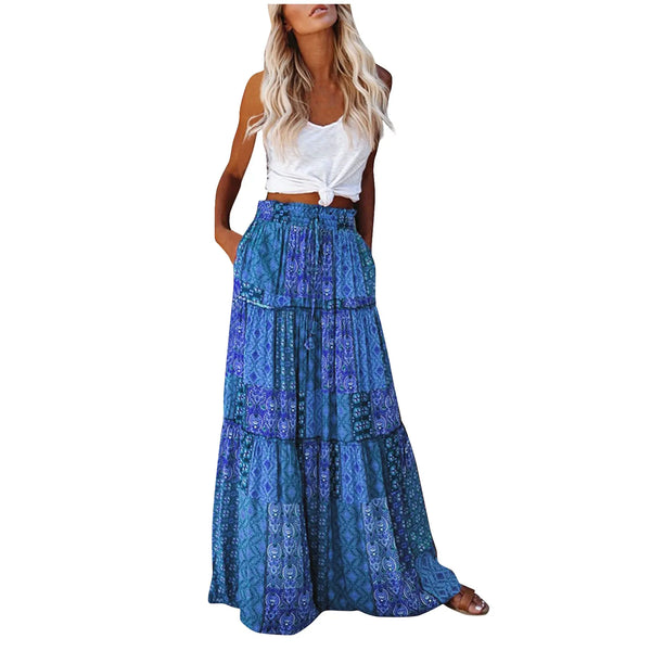 Dilara | Bohemian Maxi Skirt