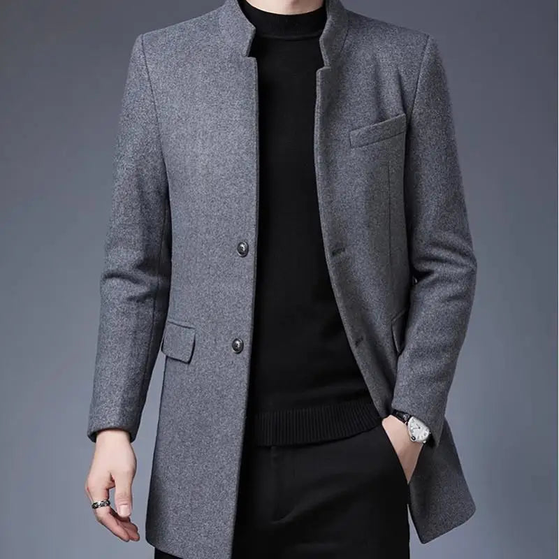 Gary | Casual Long Coat for Men