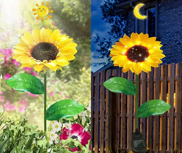 SunBloom – Waterproof Solar Sunflower Lamp – For a Bright & Cheerful Garden Glow