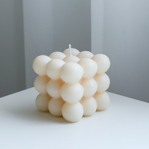 BubbleGlow Candle – Soft LED Flicker – Calming & Aesthetic Ambience