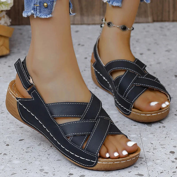 Regine | Non-Slip Wedge Sandals