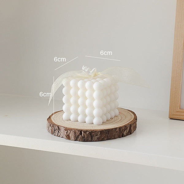 BubbleGlow Candle – Soft LED Flicker – Calming & Aesthetic Ambience