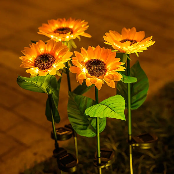 SunBloom – Waterproof Solar Sunflower Lamp – For a Bright & Cheerful Garden Glow