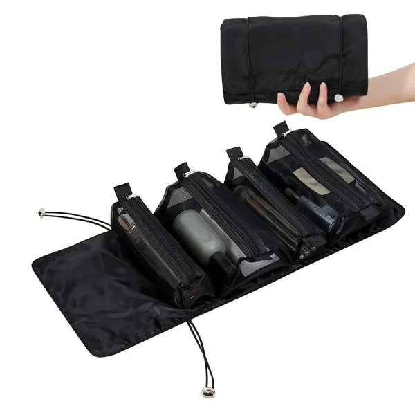 Elvira | Large-Capacity Waterproof Foldable Hanging Toiletry and Cosmetic Travel Bag