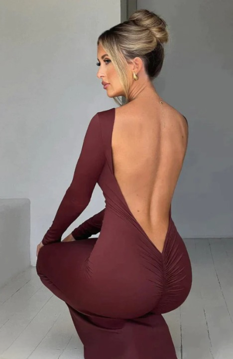 VEGA | Backless Evening Dress