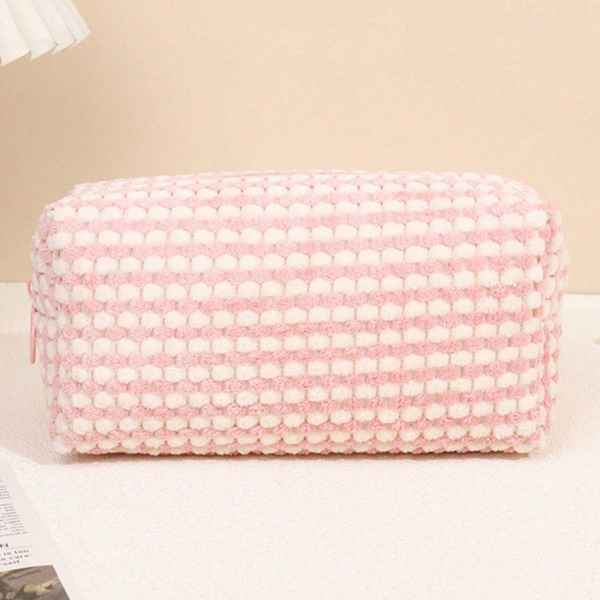 Viola | 3-Piece Soft  Cosmetic Makeup Bag Set