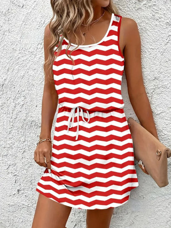 JANELLE | Casual Striped Women's Dress