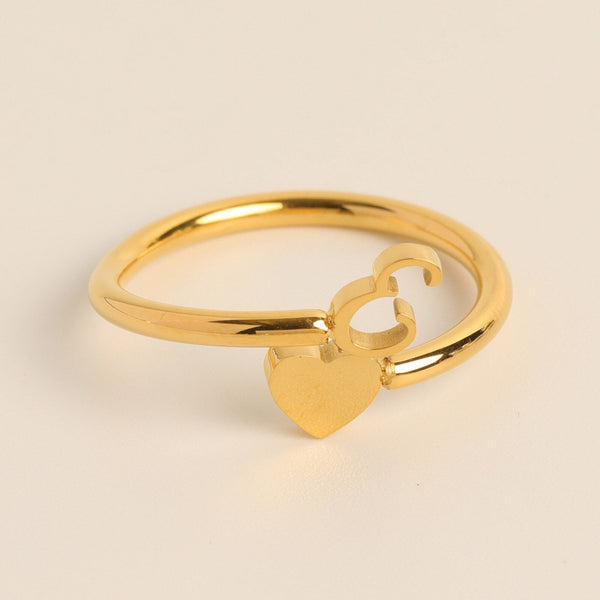 Evie – Initial Heart Ring – Personalized Jewelry for Every Occasion