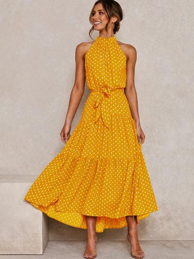 MARIGOLD | Polka Dot Summer Dress