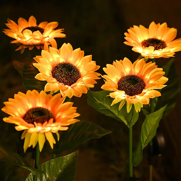 SunBloom – Waterproof Solar Sunflower Lamp – For a Bright & Cheerful Garden Glow